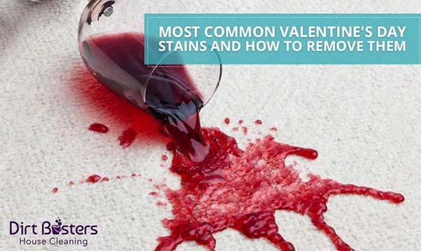 Most Common Valentine's Day Stains and How to Remove Them