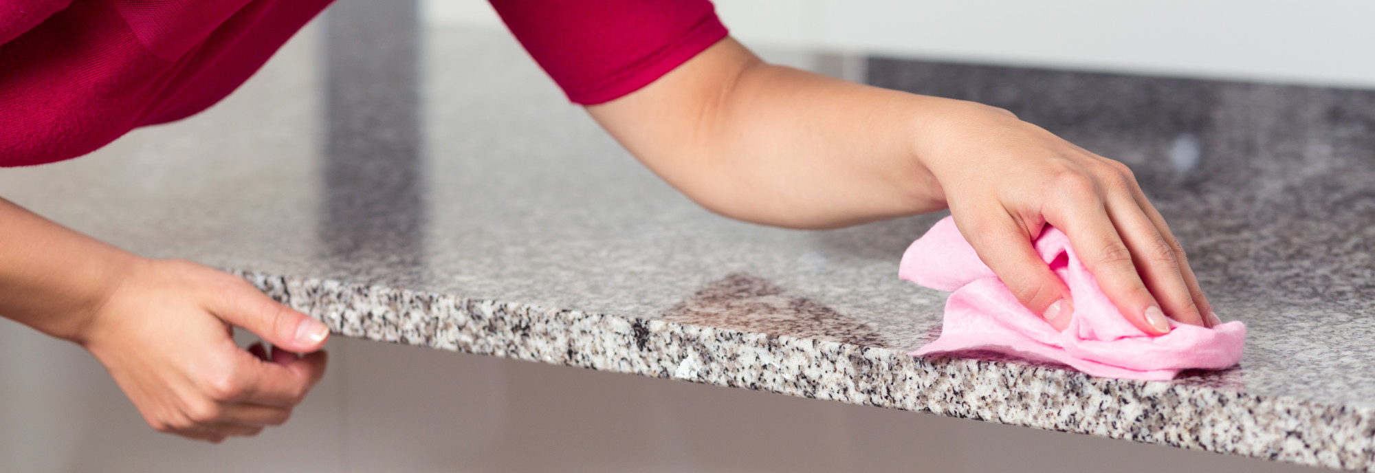 removing stains from countertops